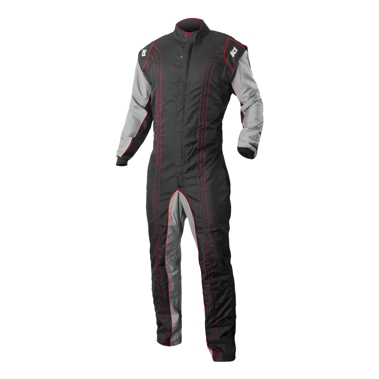 Suit Karting GK2 Adult 3X-Large Black/Red