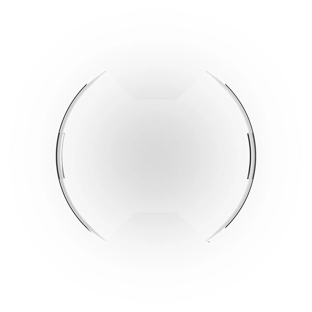 SlimLite 8in LED Light Cover Clear