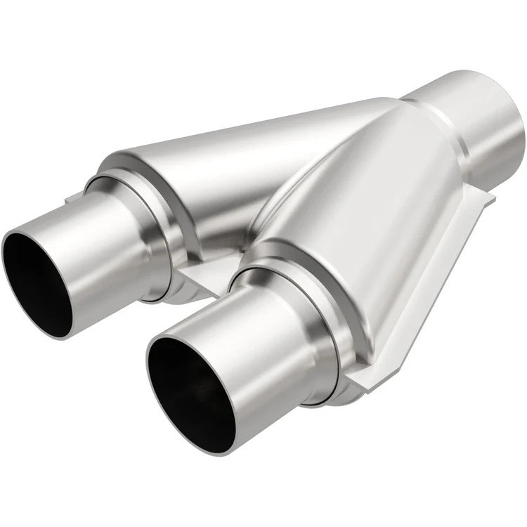 Stainless Y-Pipe Dual 3in Inlet/3in Outlet