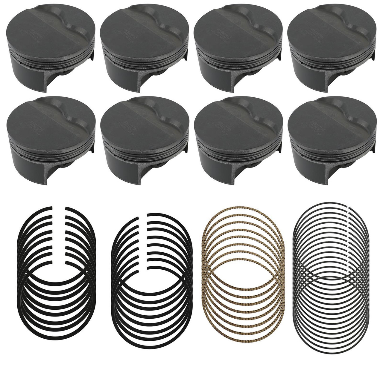 GM LS PowerPak F/T Piston Set 4.030 Bore