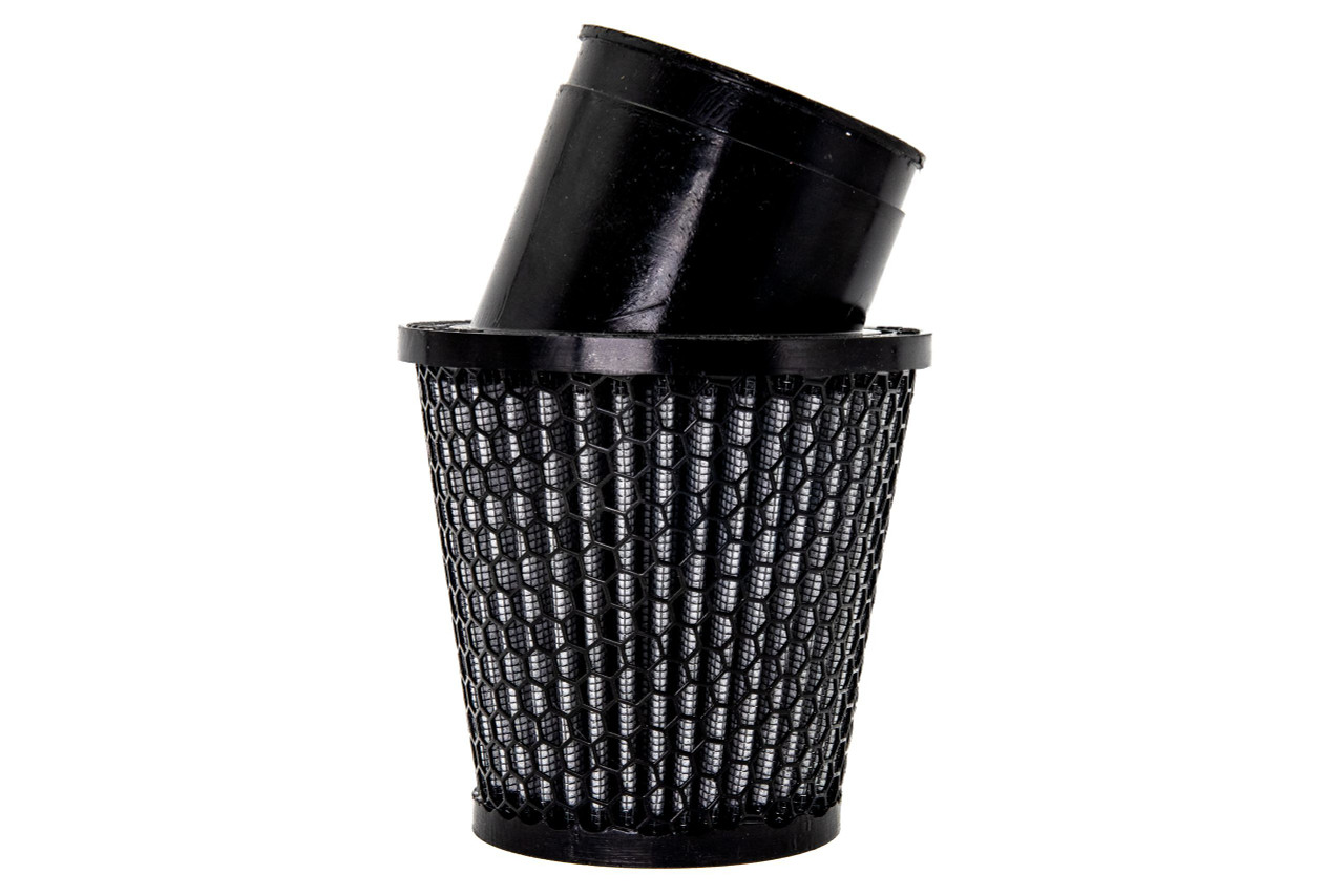 Filter Air Kart Asphalt 2.437in Inlet 4in Black
