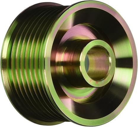 Pulley 8-Groove Yellow Zinc 58mm OD