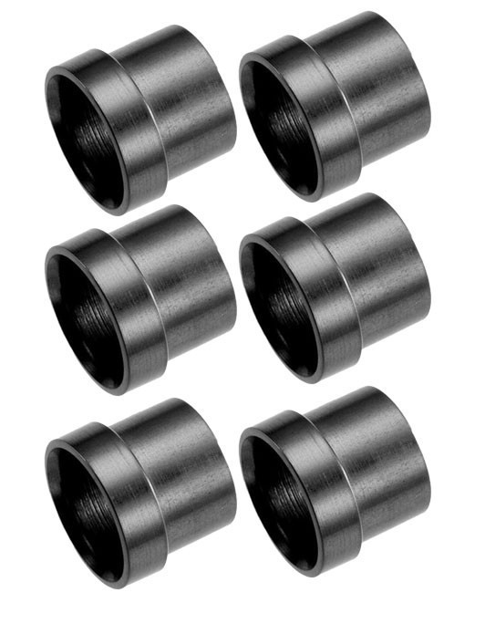 3an Alm Tube Sleeves 6pk Black