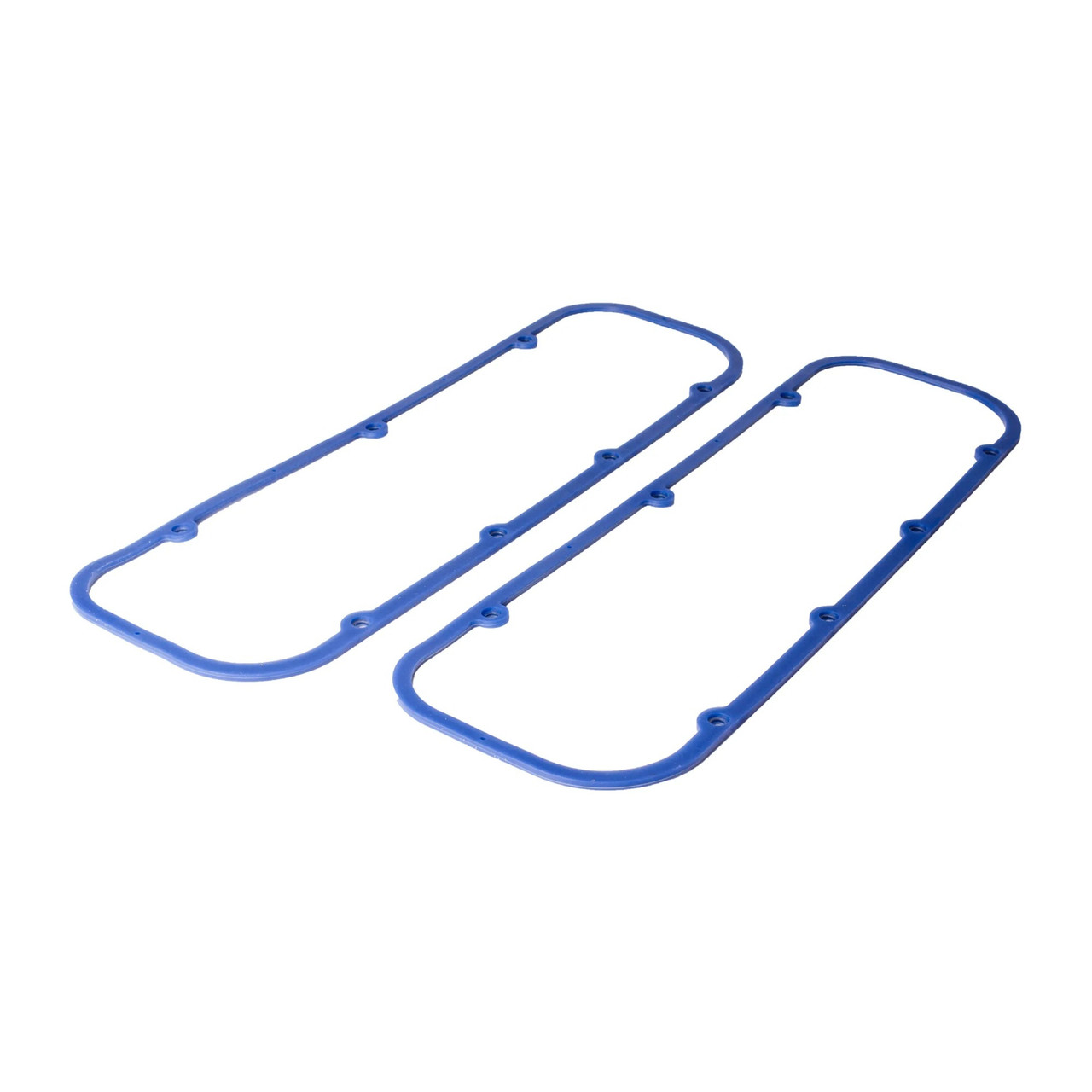 Blue Rubber BB Chevy Valve Cover Gaskets Pair