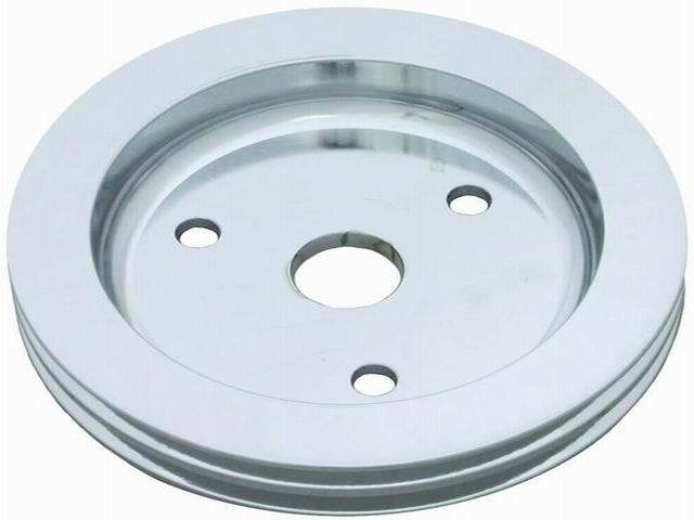 Pol Alum SBC Double Gro ove Pulley