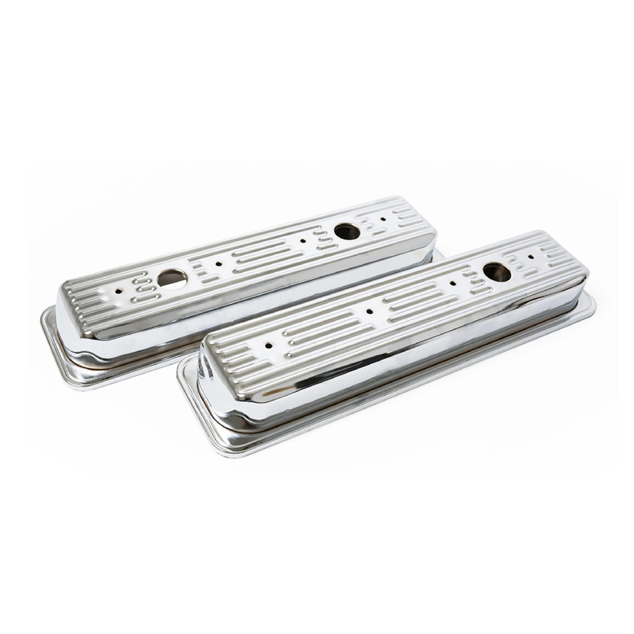 Chrome 87-Up Chevy 5.0L -5.7L OEM Valve Covers