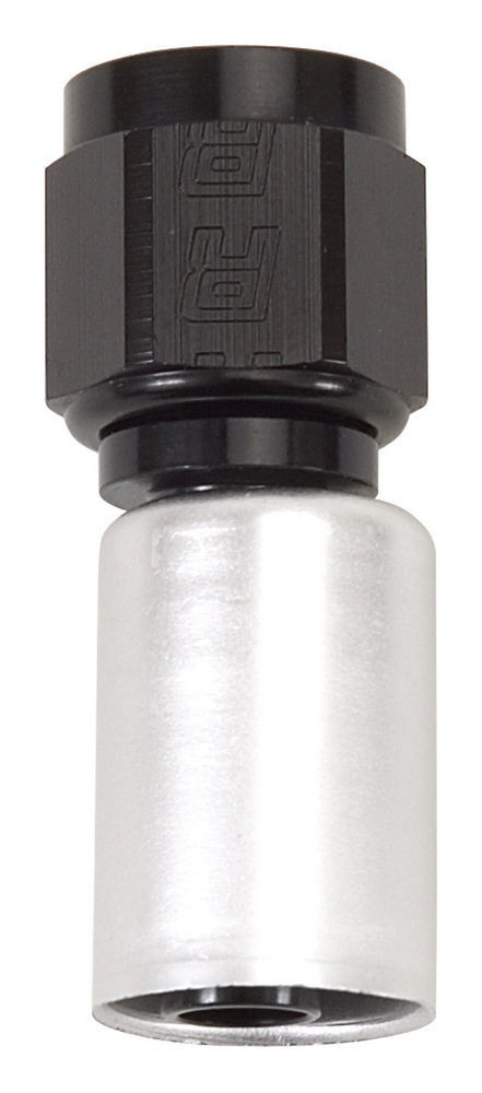 #4 Str Hose Fitting P/C Crimp-On