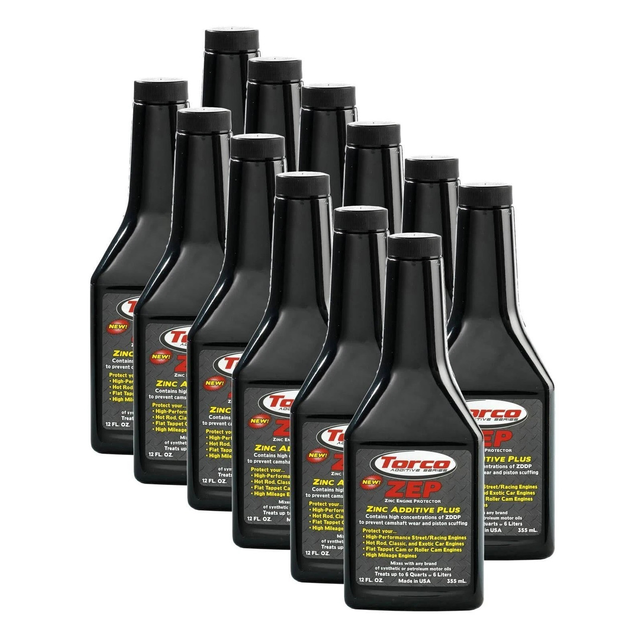 ZEP Oil Additive w/ Zinc Case/12-12oz Bottle