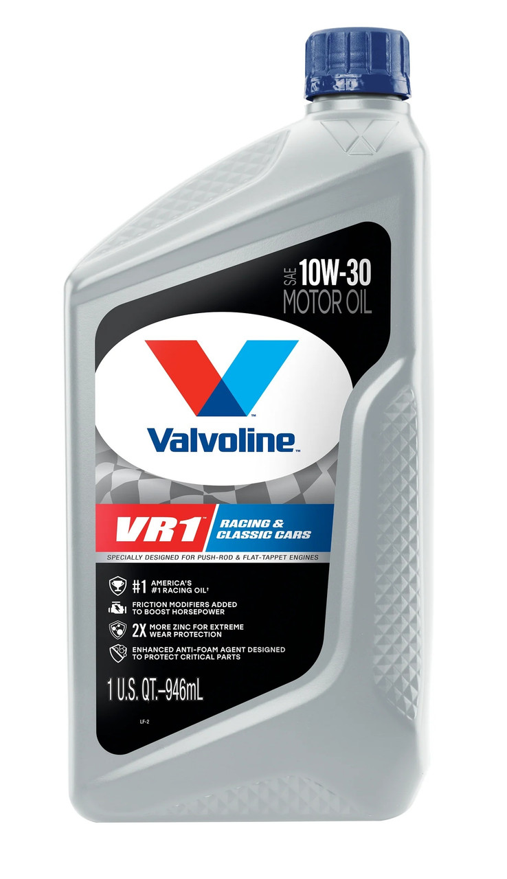HP 10W30 Racing Oil VR1 1 Quart Valvoline