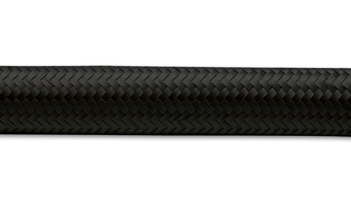 50ft Roll of Black Nylon Braided Flex Hose -6AN
