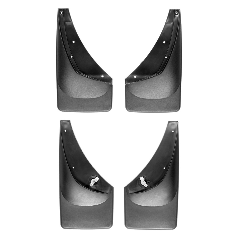 Black No Drill MudFlaps