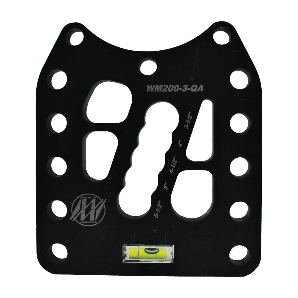 Shock Plate Steel Single Shear 7in Drop