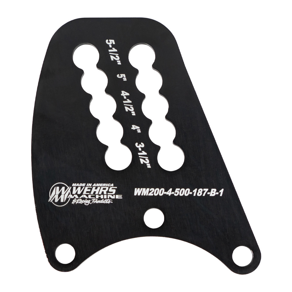 Top Link Plate Q/C Rear- End Dbl Slot 1/2in Holes