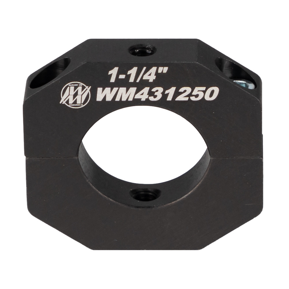 Accessory Clamp 1-1/4in Aluminum 1/4-20 Holes