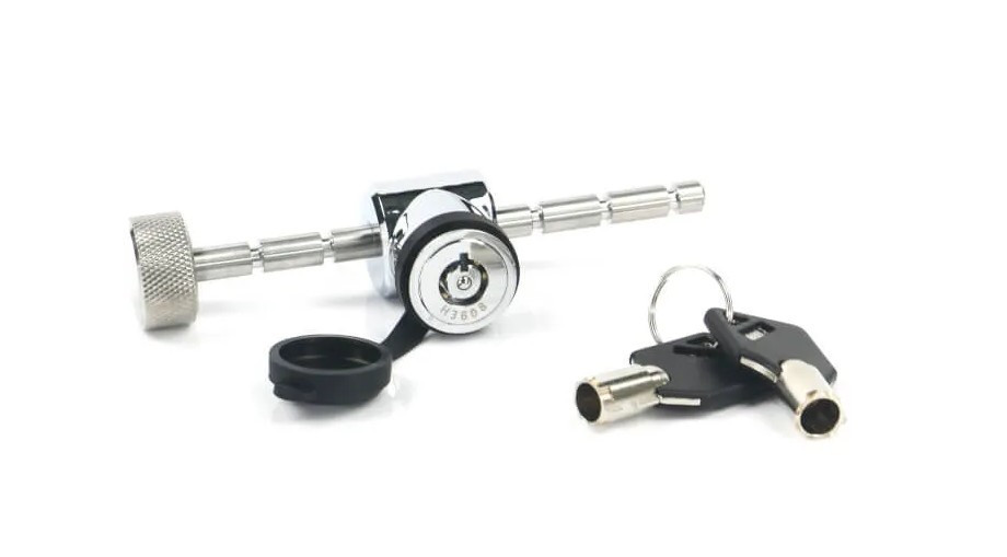 Adjustable Coupler Latch Lock - Stainless Steel