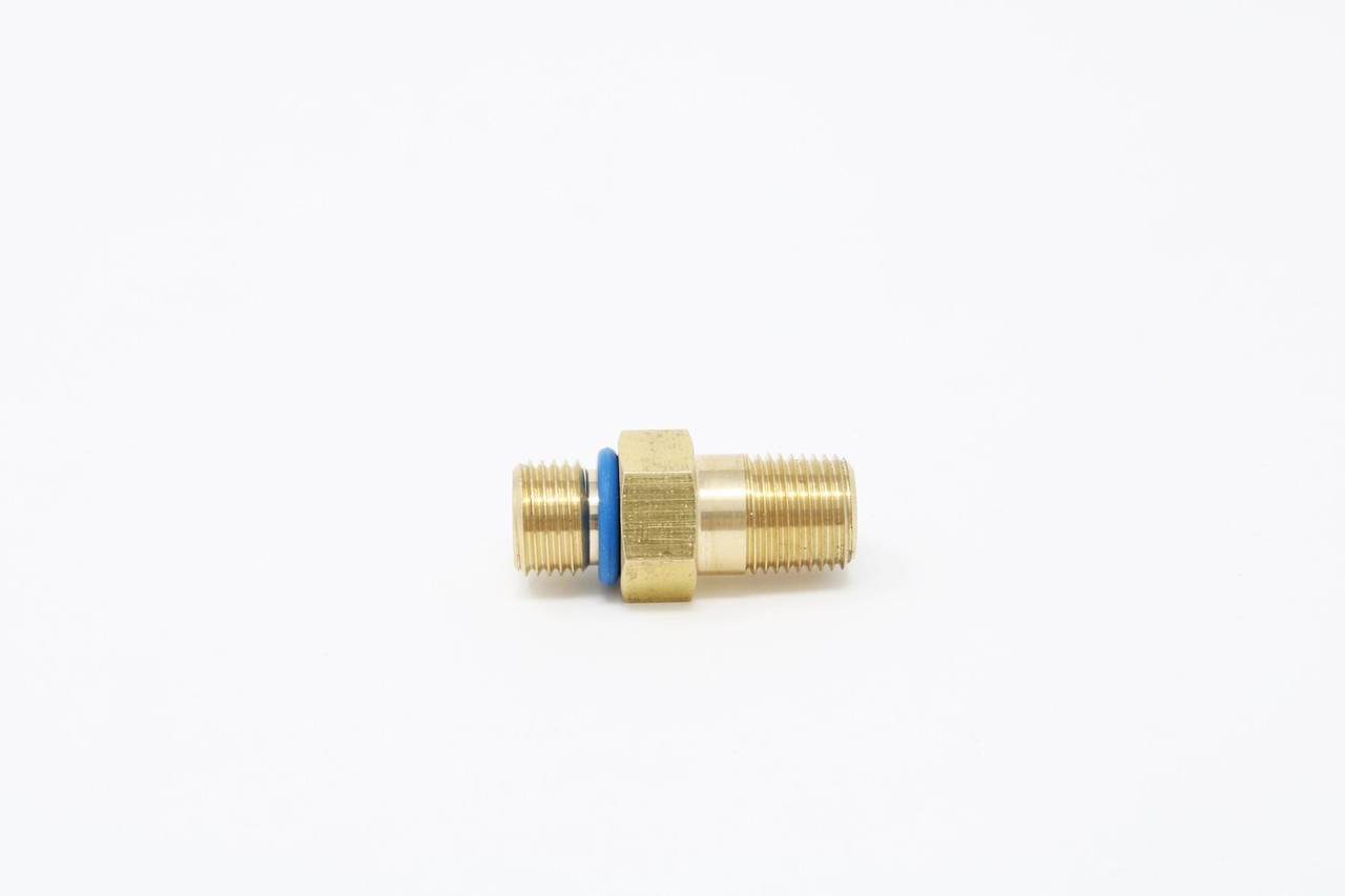 Adapter 10mm x 1.0 Male to 1/8-MNPT  Brass