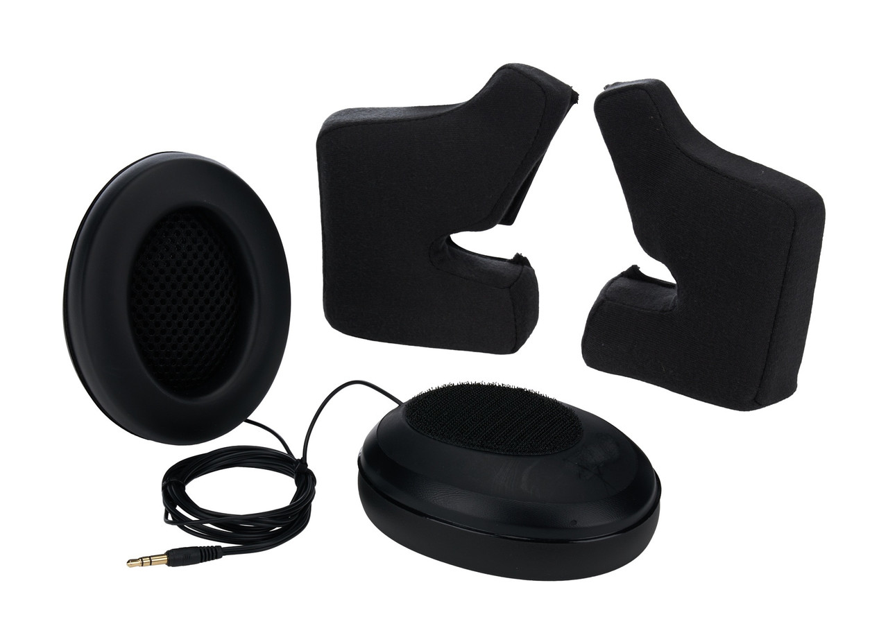 Helmet Speaker Kit with Cheek Pads L