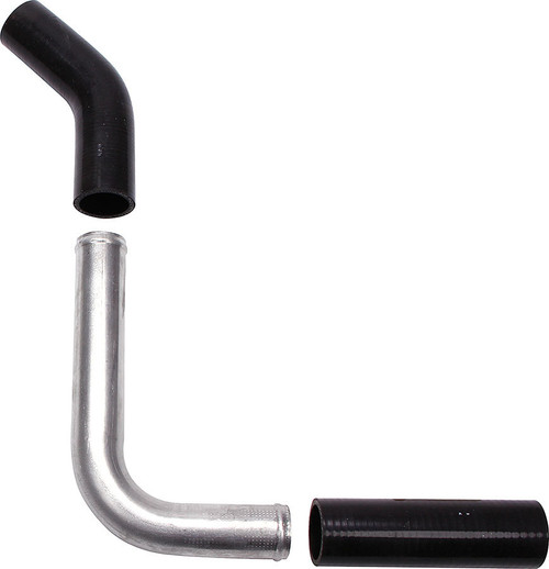 Radiator Hose Kit - 90 Degree Tube - Rubber / Steel - UMP / IMCA Modified - Kit