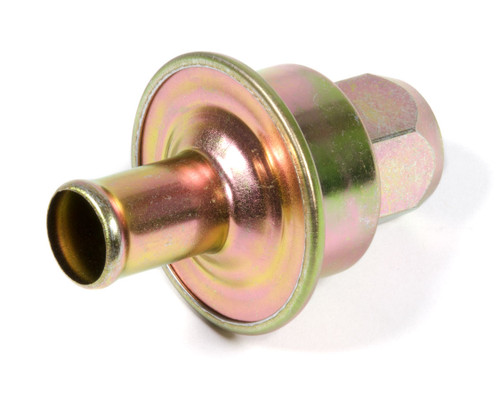 Check Valve - 1/2 in NPT Female Inlet - 5/8 in Hose Barb Outlet - Steel - Cadmium - Allstar Crankcase Evacuation System - Each