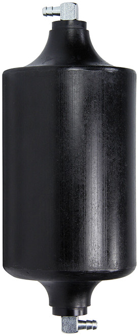 Recovery Tank - Coolant - 1 qt - 1/4 in Hose Barb Inlet - 1/4 in Hose Barb Vent - Hose Included - Plastic - Black - Each