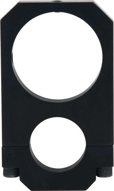 Fuel Filter Bracket - Clamp-On - 1.25 in OD Tubes - 2 in Diameter - Aluminum - Black Anodized - Each