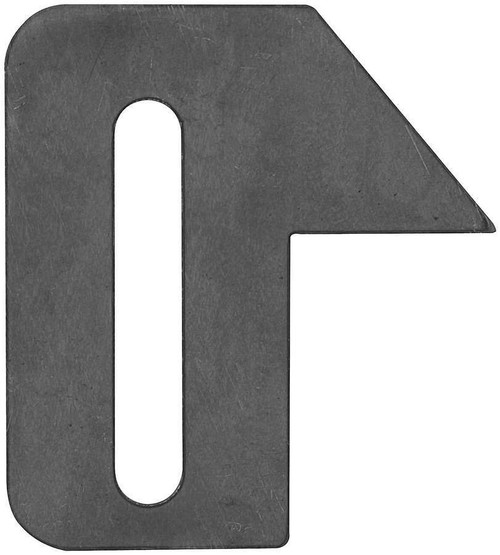 Trailing Arm Bracket - Frame Mount - Weld-On - Adjustable - 5/8 in Slot - Steel - Natural - Each