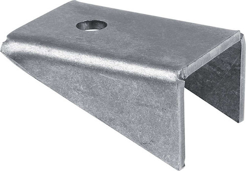 Chassis Bracket - Flat - Gusseted - 1/2 in Mounting Hole - 0.188 in Thick - Steel - Natural - Each