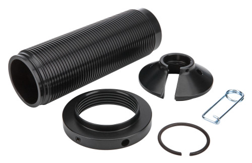 Coil-Over Kit - 2.5 in ID Spring - 2 in Smooth Body Shock - 7 in Sleeve - Aluminum - Black Anodized - Integra Avenger Shocks - Kit