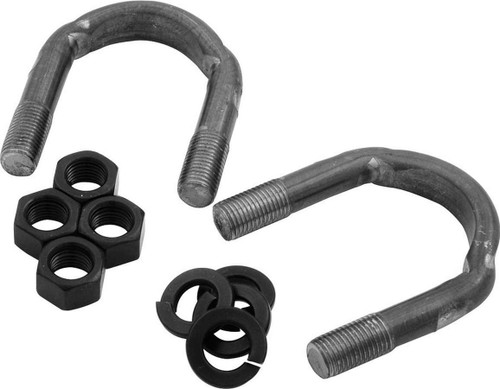 Universal Joint U-Bolt - Nuts / Washers Included - Steel - Natural - 1350 Series Yoke - Kit