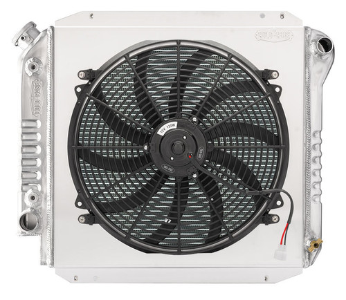 66-77 Bronco V8 Aluminum Radiator module