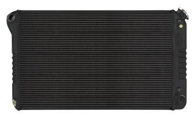 67-76 GM P/U Radiator AT Black
