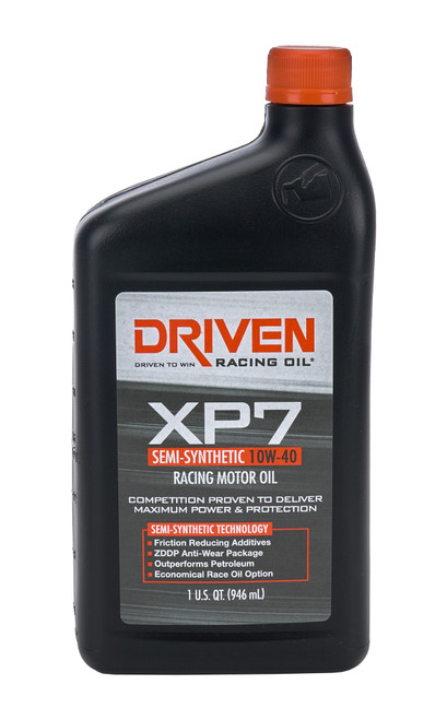 XP7 10w40 Synthetic Oil 1 Qt Bottle