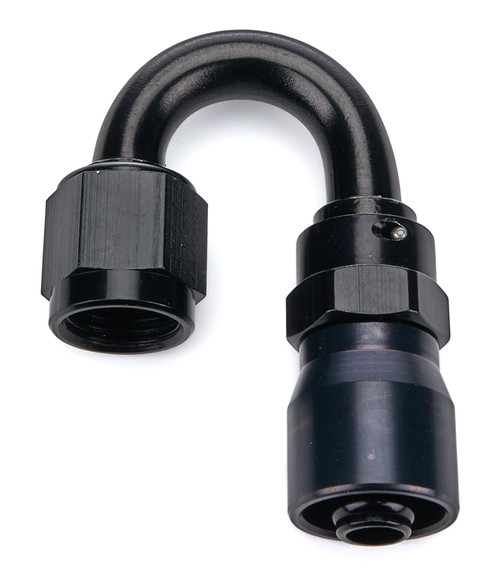 #6 180-Deg Crimp Hose Fitting