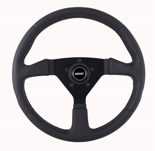Steering Wheel 13.75in Wrapped w/Black