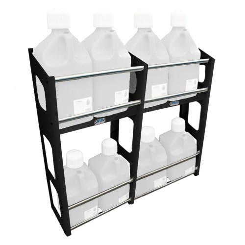 Jug Rack 8  Position Black