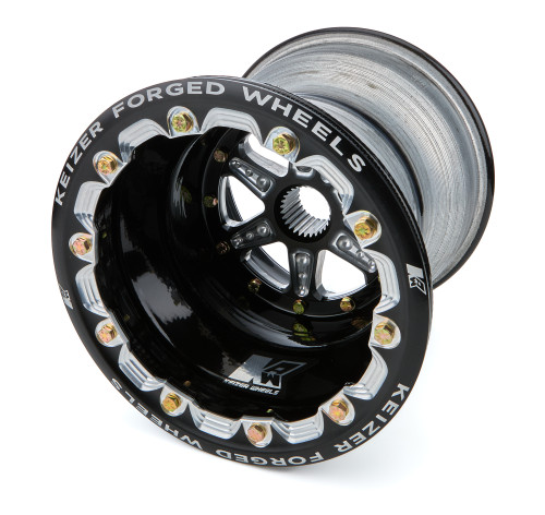 Splined Wheel B/L 10x10 4in BS 27Spl Black
