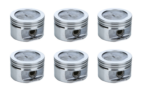Chevy 3.4L V6 Piston Set 92.5mm Bore  - Dished
