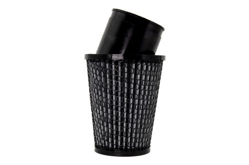 Filter Air Kart Asphalt 2.437in Inlet 5in Black