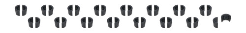 8mm Valve Locks - 7 Degree Steel +.050