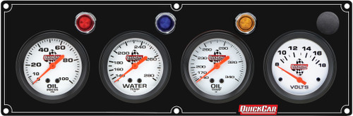 4 Gauge Panel OP/WT/OT/VT Black