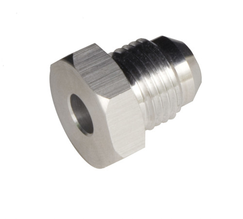 4AN Weld-On Flange Adapt Male Clear