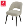 Gilman Creek Kobe Fabric Dining Chair, 2-pack