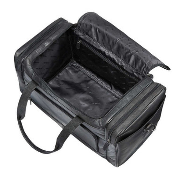 Mancini Leather Carry-on Duffel Bag