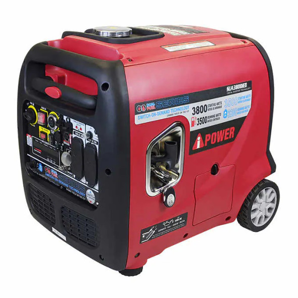 A-ipower 3800 W Dual Fuel Gasoline Powered Inverter Portable Generator