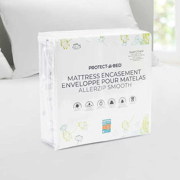 Protect A Bed - Allerzip Smooth Mattress Encasement