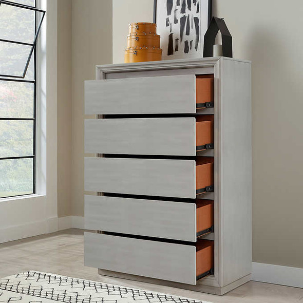 Hayes Tall Chest, Grey