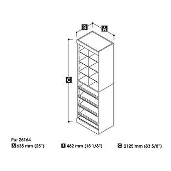 Bestar - Boutique Multi-Storage Cubby