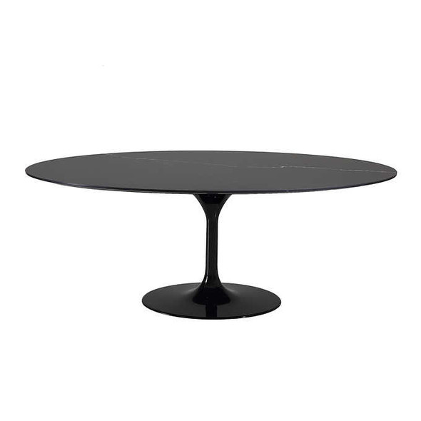 Orchid Oval Solid Quartz Table, 198 cm (78 in.)