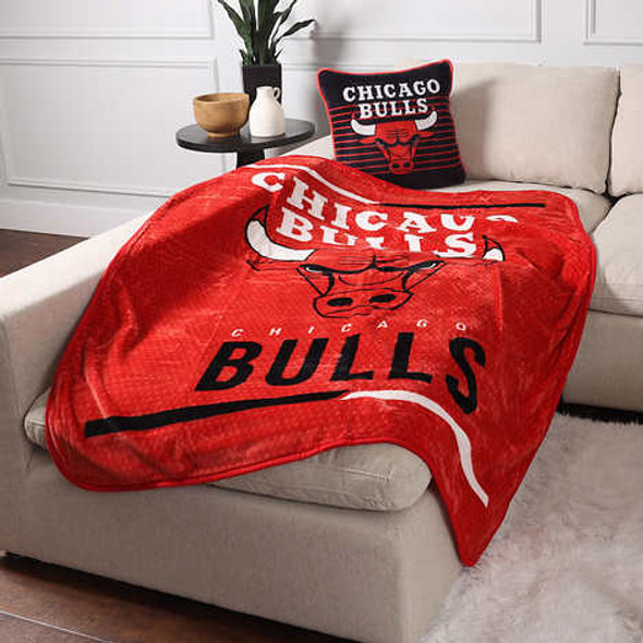 NBA Decorative Pillow & Throw Set