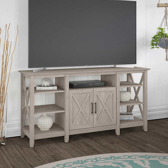 Bush Key West Contemporary Tall TV Stand